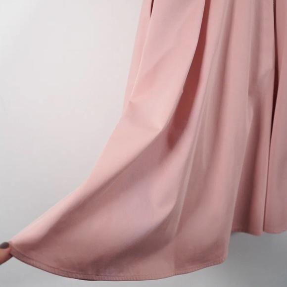 Ted Baker Dress Womens 3 Medium Pink Ruffled Prom Party Wedding Guest Occasion - Picture 9 of 11